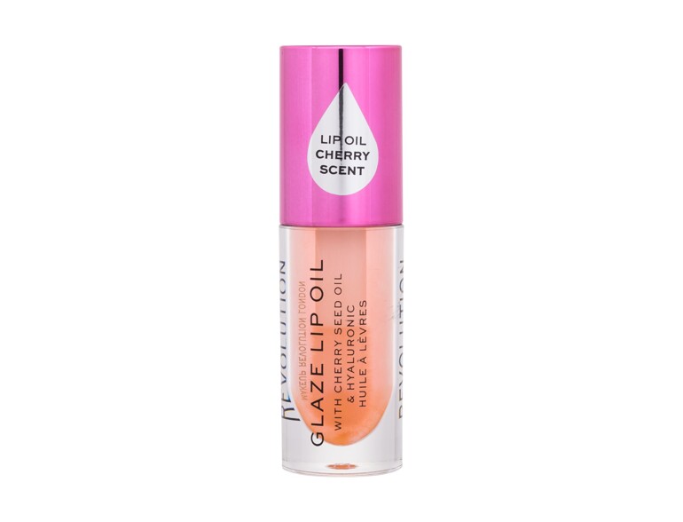 Lippenöl Makeup Revolution London Glaze Lip Oil 4,6 ml Glam Pink