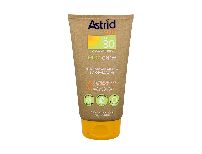 Soin solaire corps Astrid Sun Eco Care Protection Moisturizing Milk SPF30 150 ml