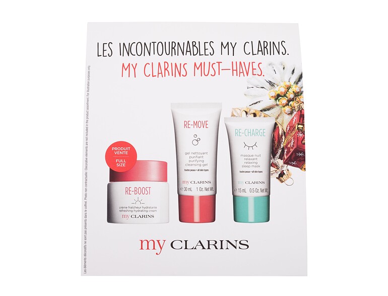 Tagescreme Clarins My Clarins Must-Haves 50 ml Beschädigte Schachtel Sets