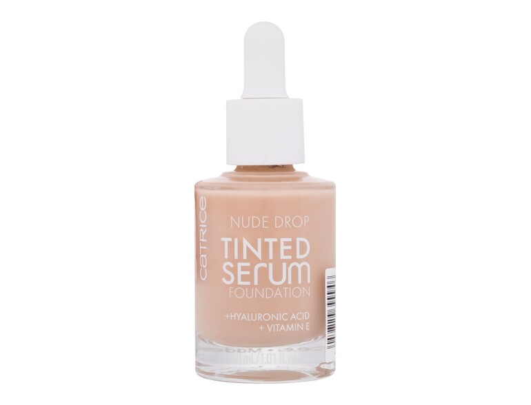 Foundation Catrice Nude Drop Tinted Serum Foundation 30 ml 030C Beschädigtes Flakon