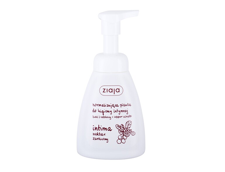 Intimhygiene Ziaja Intimate Foam Wash Cranberry Nectar 250 ml Beschädigtes Flakon