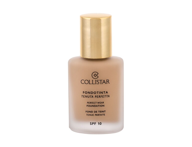 Foundation Collistar Perfect Wear Foundation SPF10 30 ml 3.1 Sand Beschädigte Schachtel