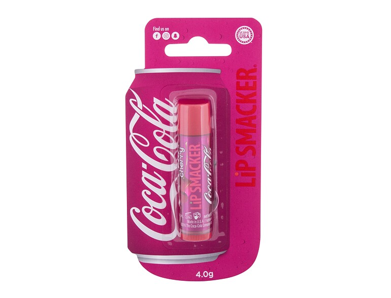 Balsamo per le labbra Lip Smacker Coca-Cola Cherry 4 g confezione danneggiata