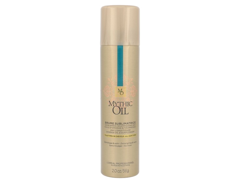  Après-shampooing L'Oréal Professionnel Mythic Oil Brume Sublimatrice 56 g flacon endommagé