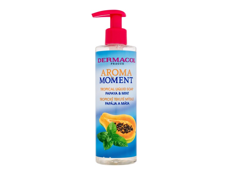 Flüssigseife Dermacol Aroma Moment Papaya & Mint Tropical Liquid Soap 250 ml