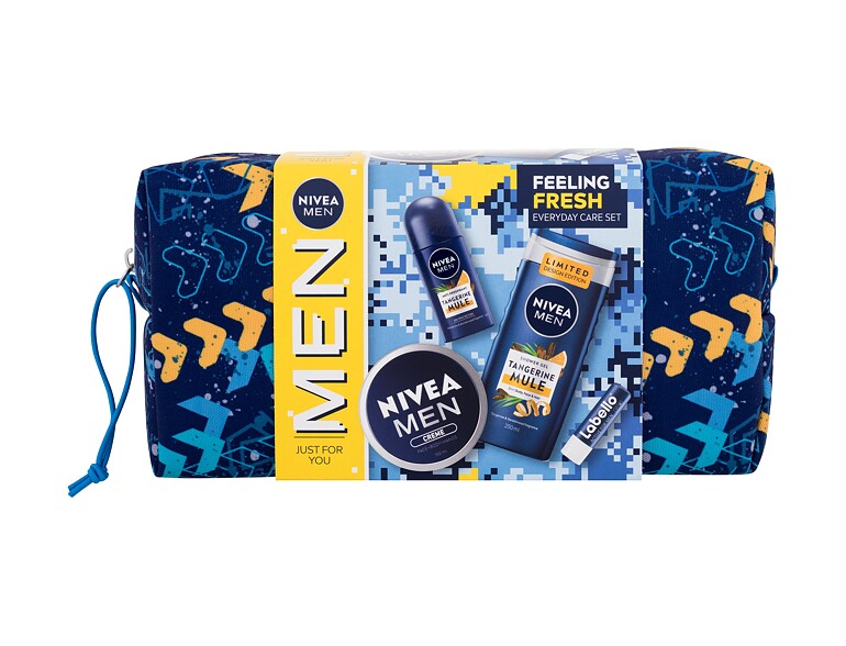 Gel douche Nivea Men Feeling Fresh 250 ml Sets