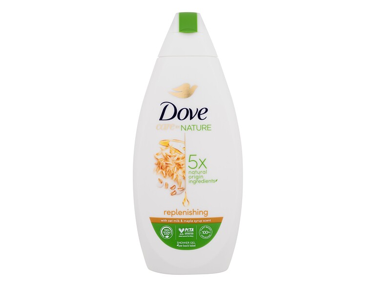 Doccia gel Dove Care By Nature Replenishing Shower Gel 400 ml