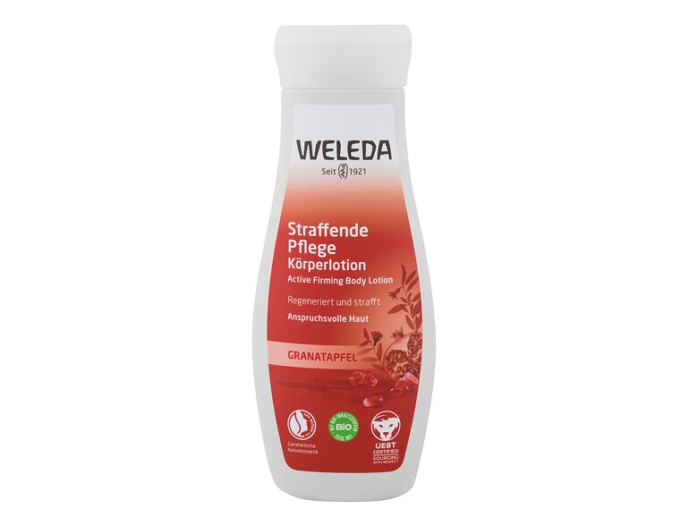 Körperlotion Weleda Pomegranate Active Firming 200 ml Beschädigtes Flakon