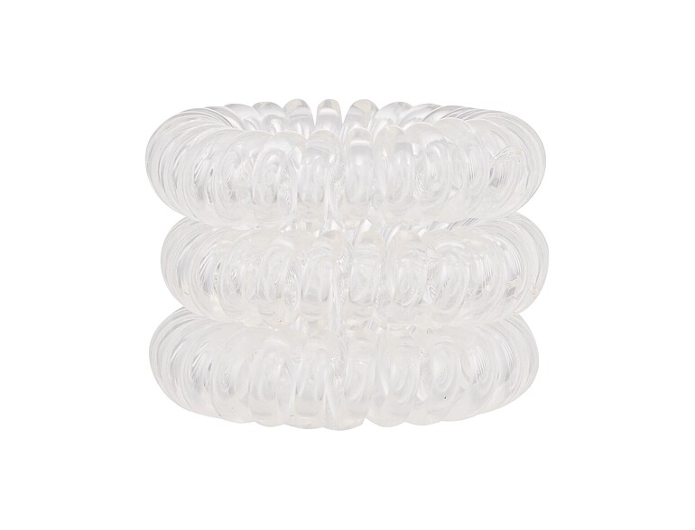 Élastique à cheveux Invisibobble Power Hair Ring 3 St. Crystal Clear