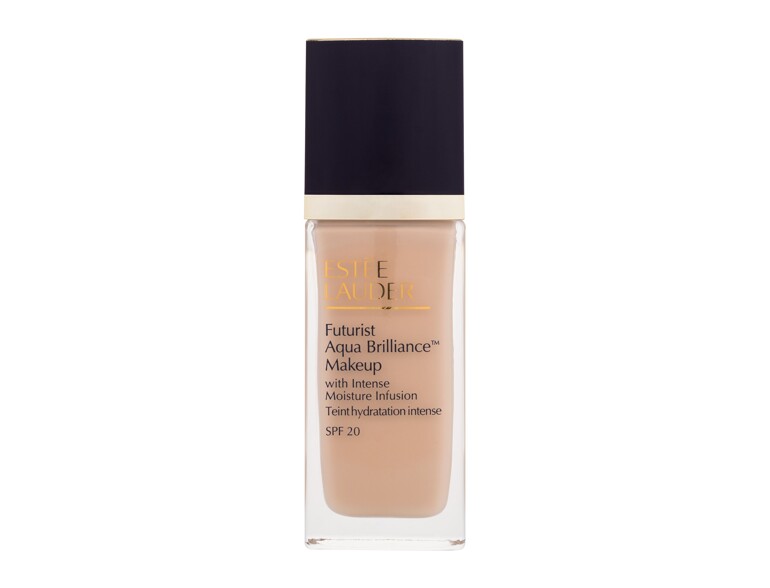 Foundation Estée Lauder Futurist Aqua Brilliance SPF20 30 ml 1W0 Warm Porcelain Beschädigte Schachtel