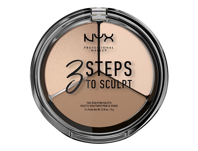 Contouring Palette NYX Professional Makeup 3 Steps To Sculpt 15 g 01 Fair