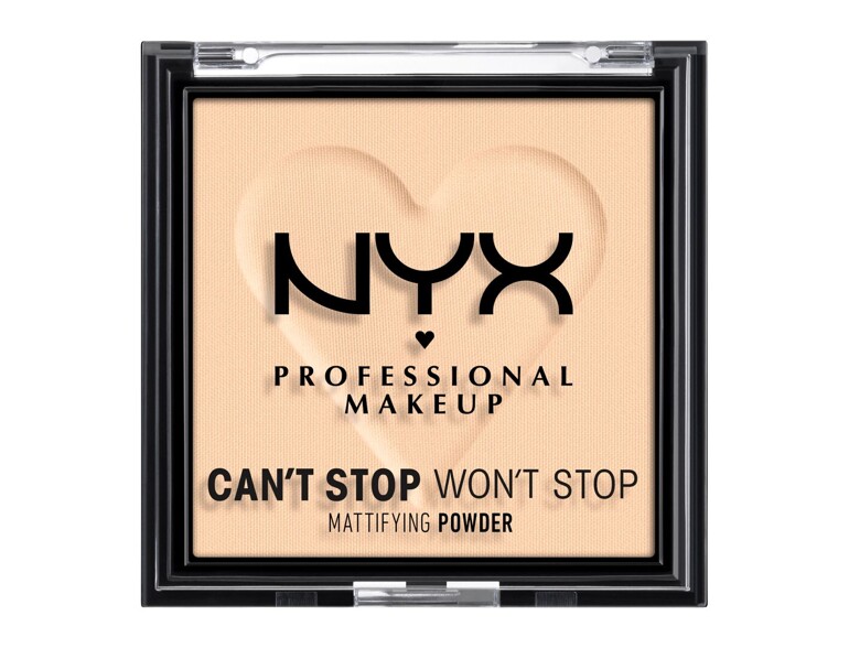 Puder NYX Professional Makeup Can't Stop Won't Stop Mattifying Powder 6 g 02 Light