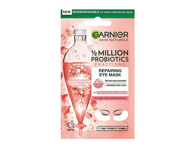 Masque yeux Garnier Skin Naturals 1/2 Million Probiotics Repairing Eye Mask 1 St.
