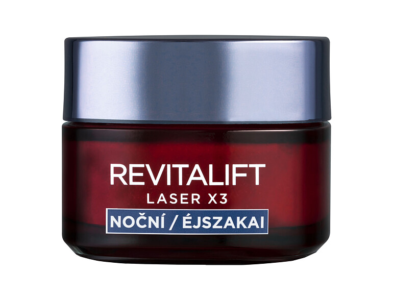 Crema notte per il viso L'Oréal Paris Revitalift Laser X3 Night Cream 50 ml