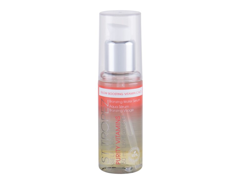Selbstbräuner St.Tropez Self Tan Purity Vitamins Bronzing Water Serum 50 ml Beschädigte Schachtel