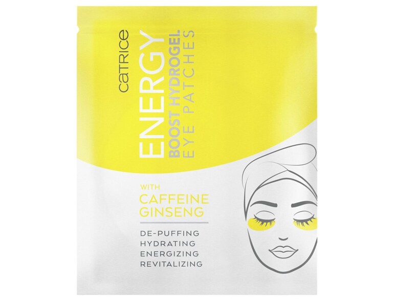 Augenmaske Catrice Energy Boost Hydrogel Eye Patches 1 St.