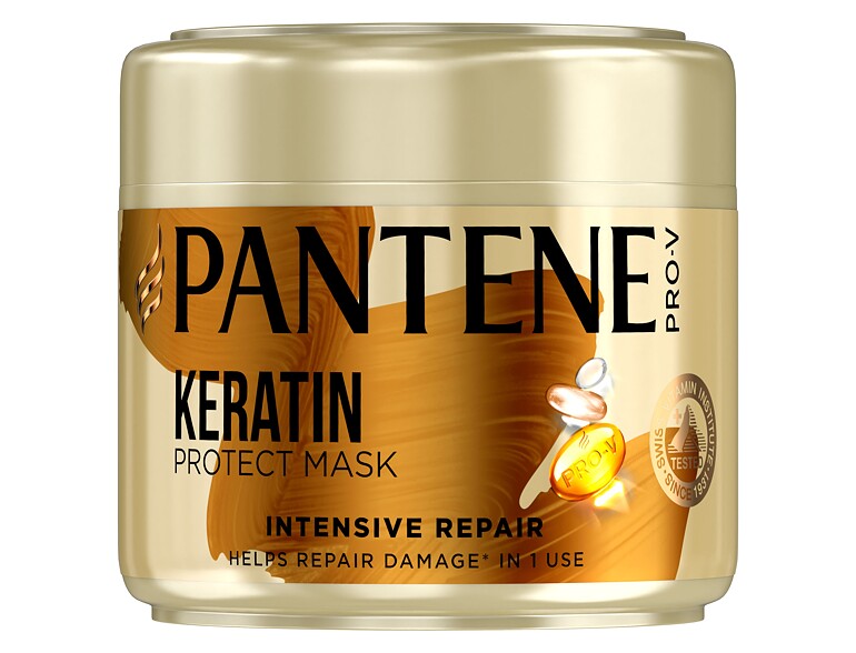 Masque cheveux Pantene Intensive Repair (Repair & Protect) Keratin Mask 300 ml