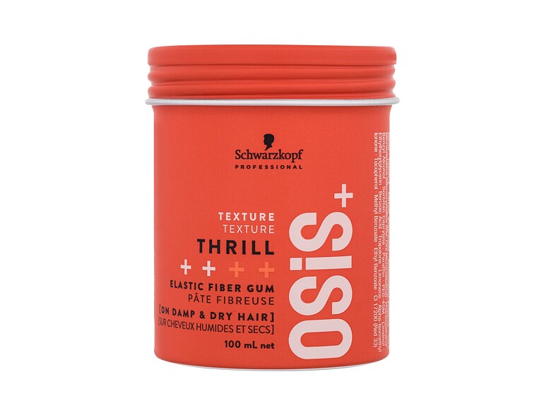 Haargel Schwarzkopf Professional Osis+ Thrill Elastic Fiber Gum 100 ml Beschädigte Verpackung