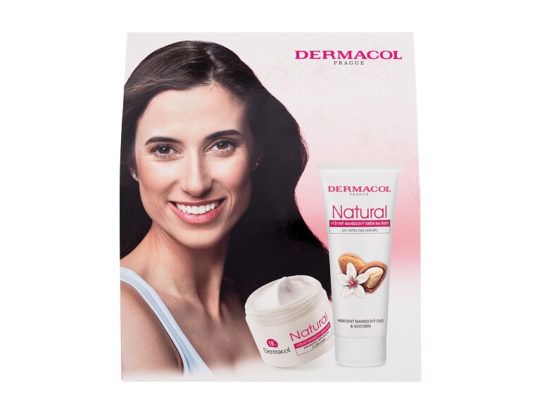 Tagescreme Dermacol Natural Almond 50 ml Sets