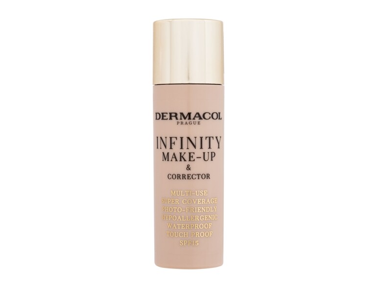Fondotinta Dermacol Infinity Make-Up & Corrector 20 g 04 Bronze