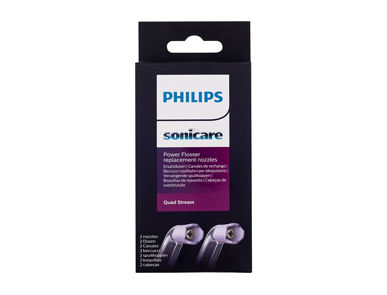 Douche buccale Philips Sonicare Power Flosser Replacement Nozzles Quad Stream HX3062/00 2 St.
