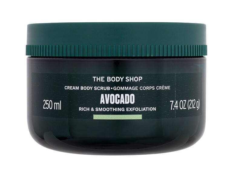 Körperpeeling The Body Shop Avocado Cream Body Scrub 250 ml