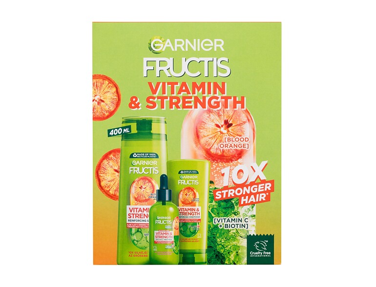 Shampoo Garnier Fructis Vitamin & Strength 400 ml Beschädigte Schachtel Sets