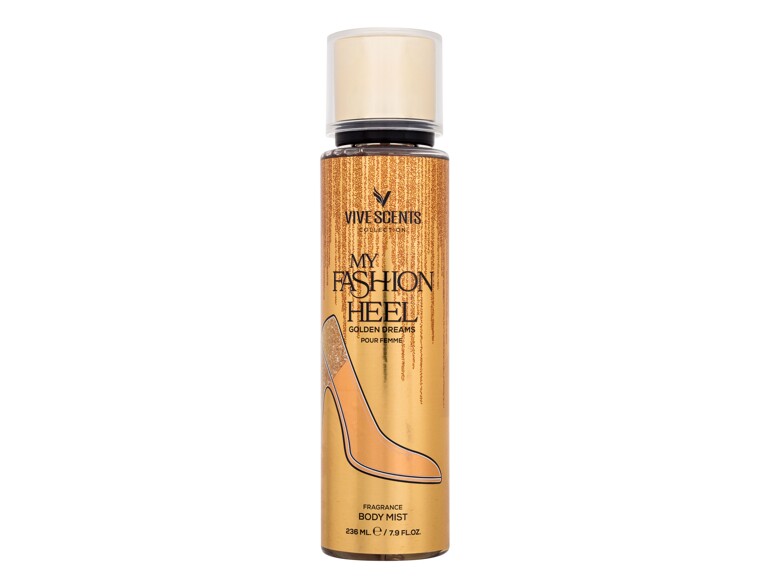 Körperspray Vive Scents My Fashion Heel Golden Dreams 236 ml Beschädigtes Flakon