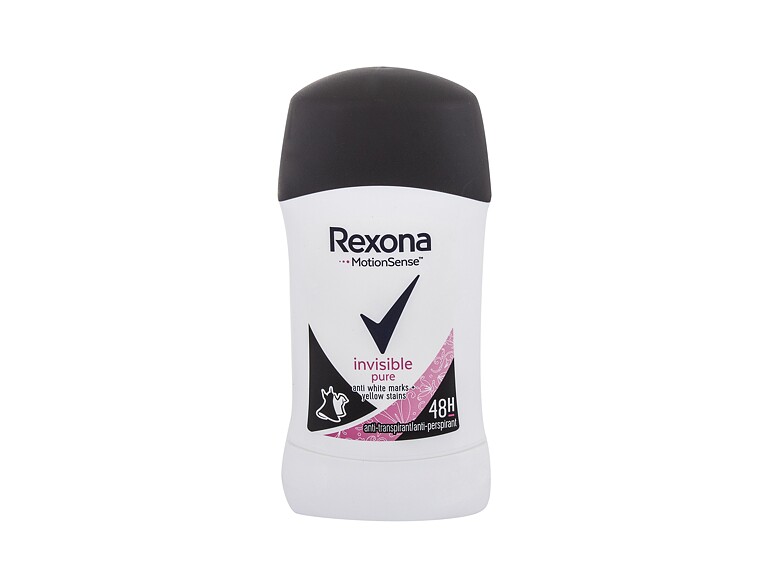 Antiperspirant Rexona MotionSense Invisible Pure 48H 40 ml Beschädigtes Flakon