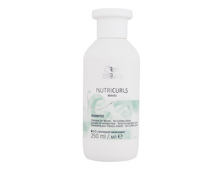 Shampoo Wella Professionals NutriCurls Waves Shampoo 250 ml