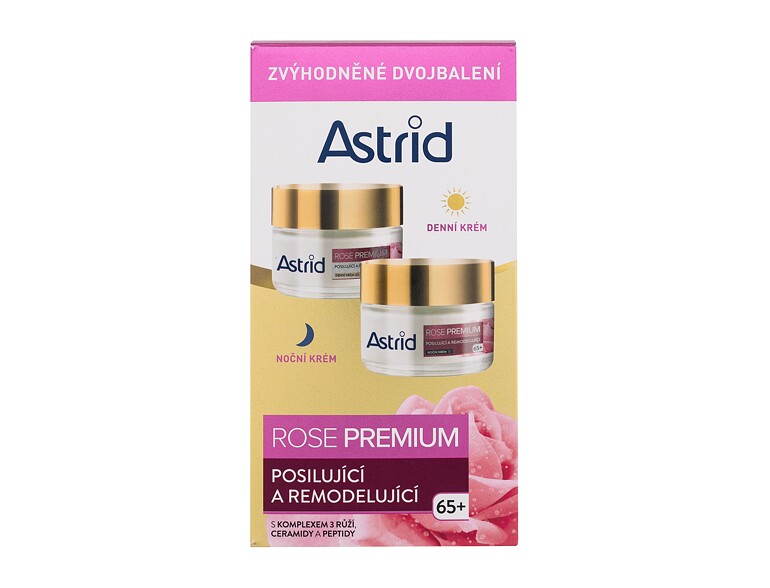 Crema giorno per il viso Astrid Rose Premium 50 ml Sets