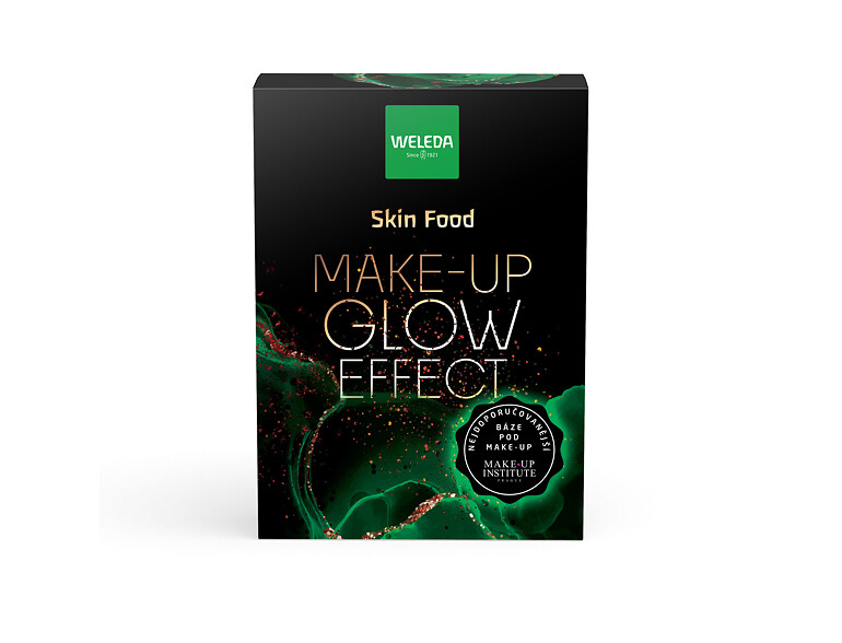 Balsamo per le labbra Weleda Skin Food Make-up Glow Effect 100 ml Sets