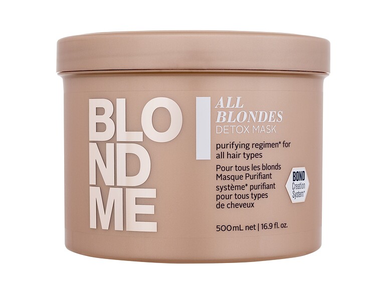 Haarmaske Schwarzkopf Professional Blond Me All Blondes Detox Mask 500 ml