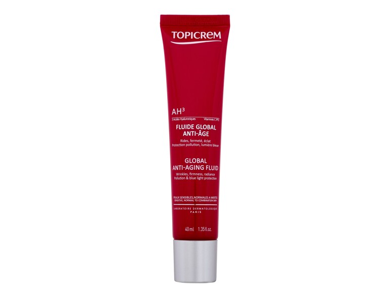 Tagescreme Topicrem AH³ Global Anti-Aging Fluid 40 ml Beschädigte Schachtel