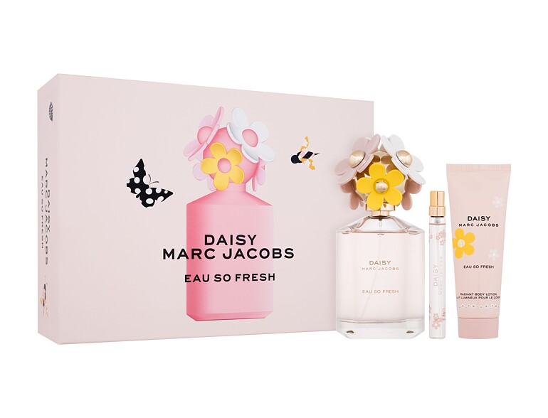 Eau de Toilette Marc Jacobs Daisy Eau So Fresh 125 ml Beschädigte Schachtel Sets