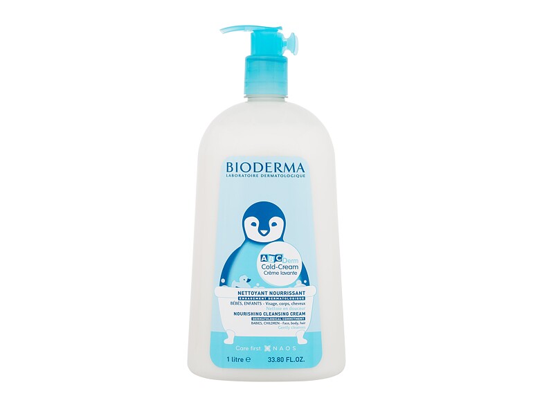 Doccia crema BIODERMA ABCDerm Cold-Cream Nourishing Cleansing Cream 1000 ml