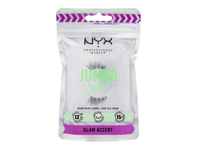Falsche Wimpern NYX Professional Makeup Jumbo Lash! Glam Accent 1 St.