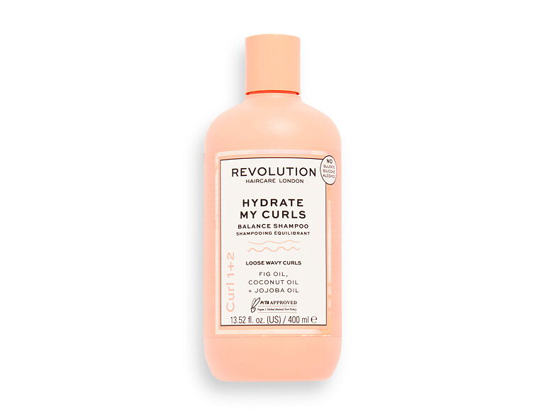 Shampoo Revolution Haircare London Curl 1+2 Hydrate My Curls Balance Shampoo 400 ml