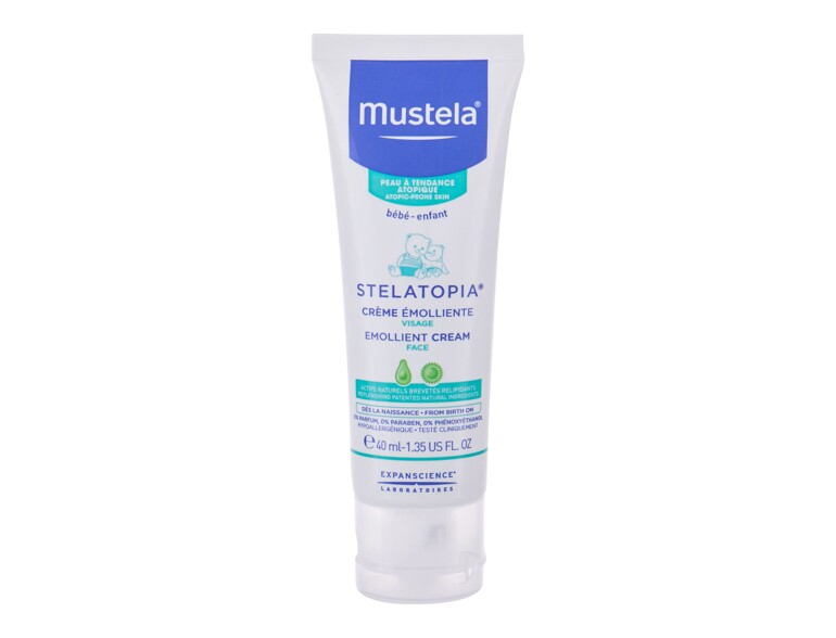 Tagescreme Mustela Bébé Stelatopia Emollient Cream 40 ml Beschädigte Schachtel