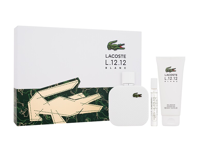 Eau de Toilette Lacoste L.12.12 Blanc 100 ml Sets