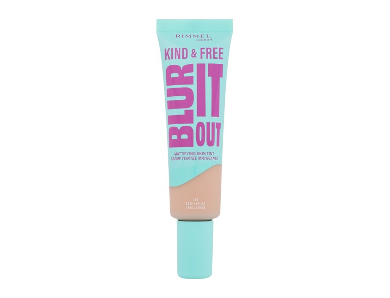 Foundation Rimmel London Kind & Free Blur It Out Mattifying Skin Tint 30 ml 150 Rose Vanilla