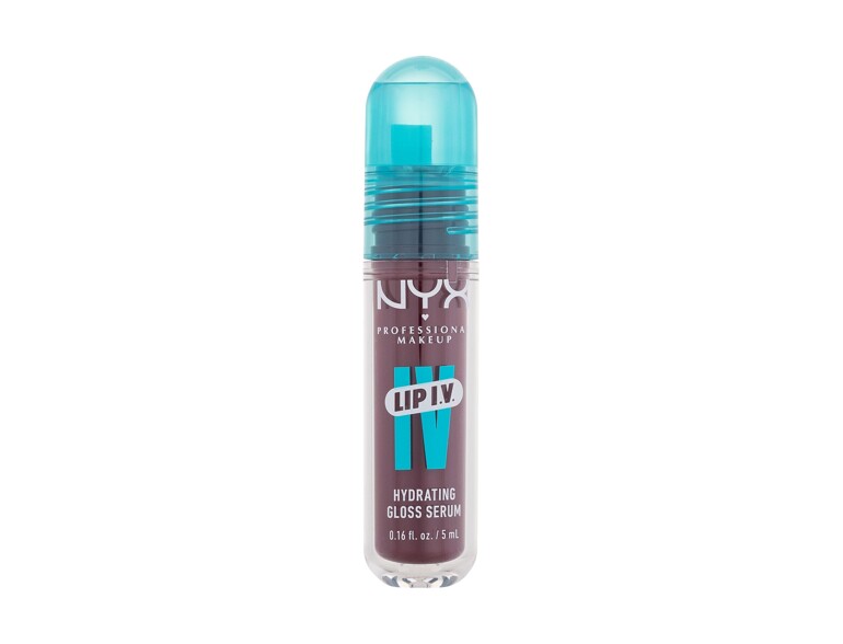 Lipgloss NYX Professional Makeup Lip I.V. Hydrating Gloss Stain 5 ml 14 Mauve N’ Moist!