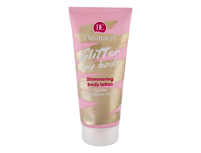Körperlotion Dermacol Glitter My Body 200 ml Beschädigte Verpackung