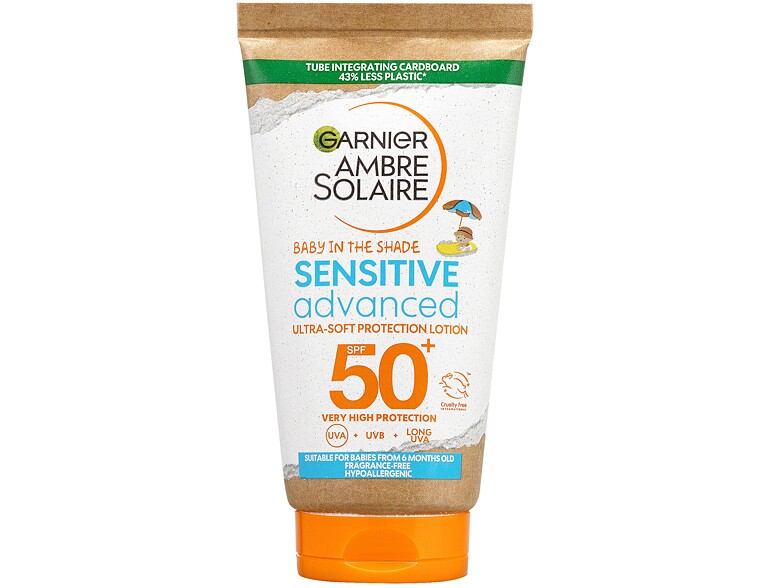 Sonnenschutz Garnier Ambre Solaire Kids Sensitive Advanced Baby In The Shade SPF50+ 50 ml
