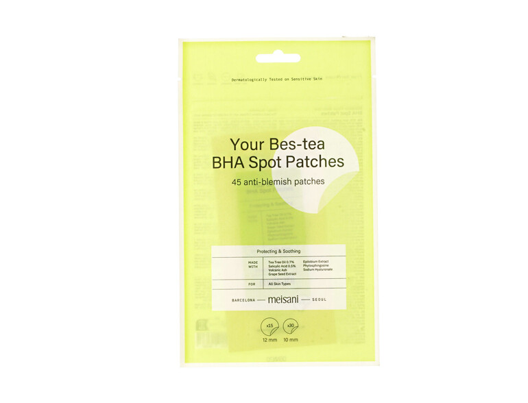 Lokale Hautpflege Meisani Your Bes-tea BHA Spot Patches 45 St.