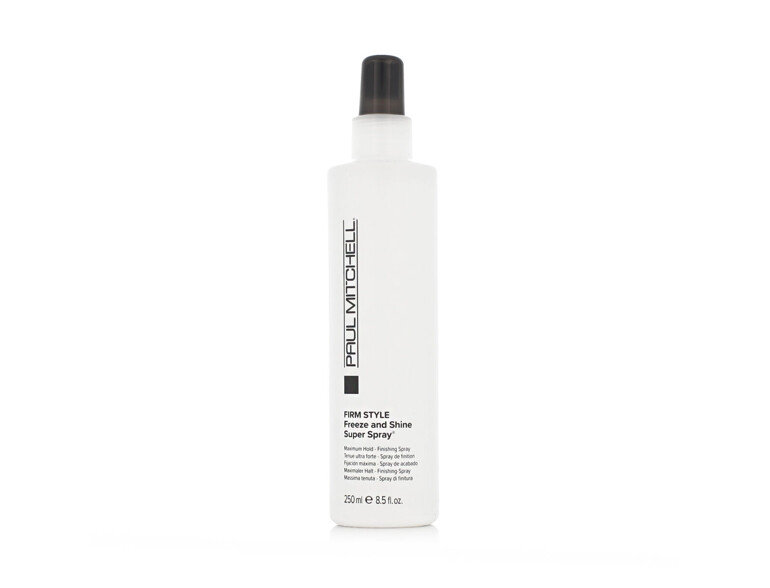 Für Haarglanz Paul Mitchell Firm Style Freeze and Shine Super Spray 250 ml