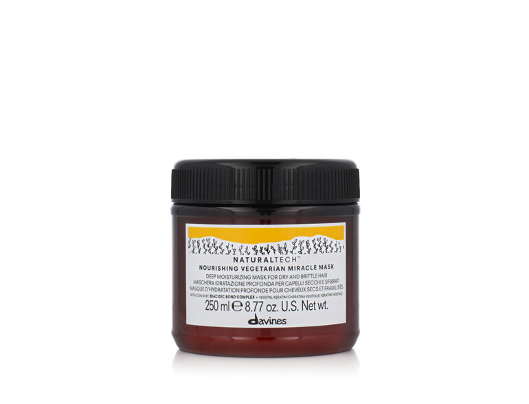 Haarmaske Davines NaturalTech Nourishing Vegetarian Miracle Mask 250 ml