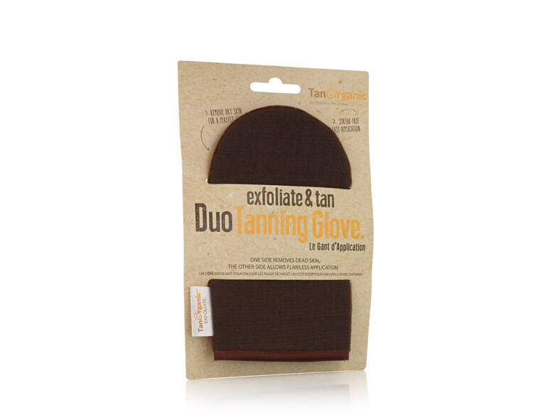 Selbstbräuner TanOrganic Exfoliate & Tan Duo Tanning Glove 1 St.