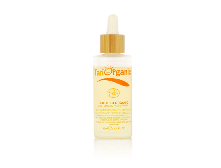 Selbstbräuner TanOrganic Facial Self Tan Oil Light Bronze 50 ml