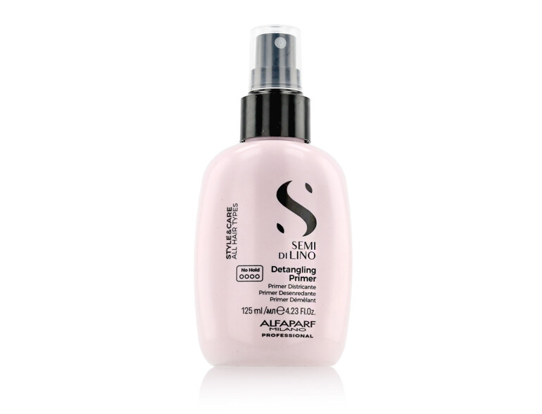 Pflege ohne Ausspülen ALFAPARF MILANO Semi Di Lino Style & Care Detangling Primer 125 ml